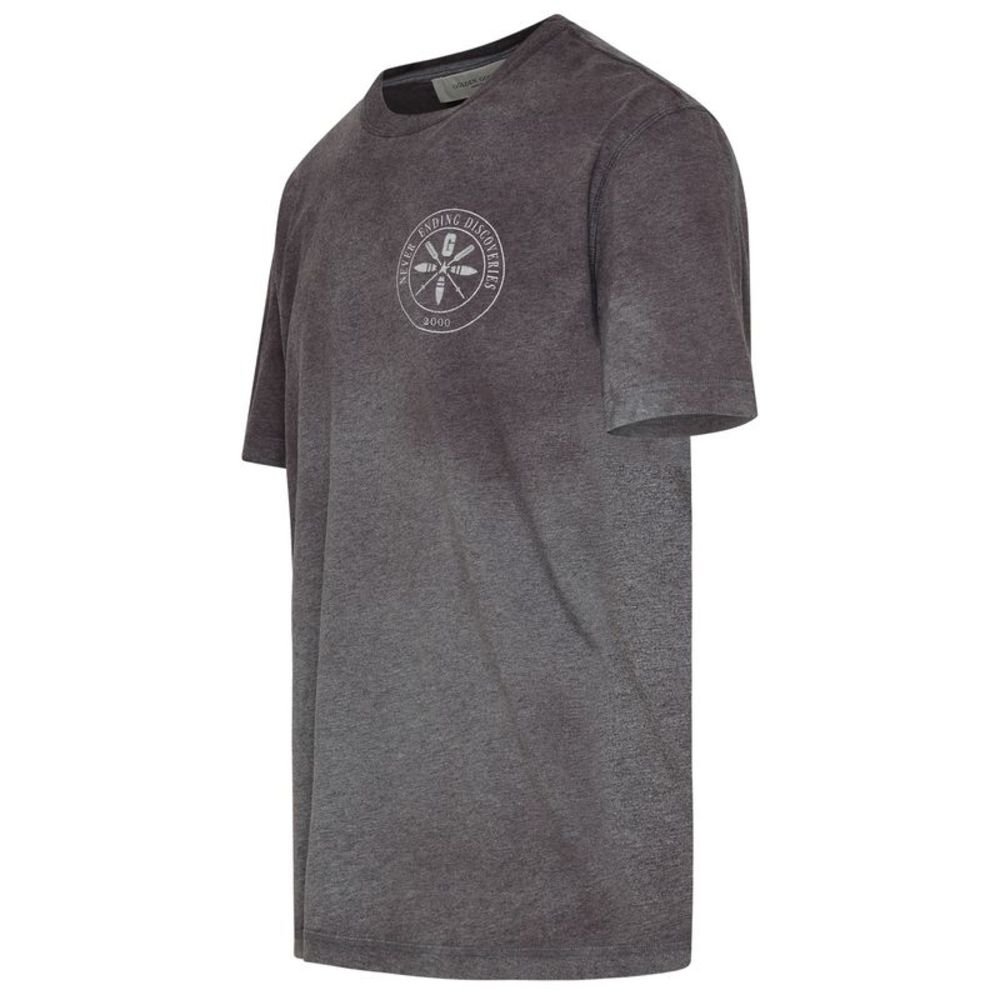 GOLDEN GOOSE Purple Cotton T-Shirt - Picture 2 of 3